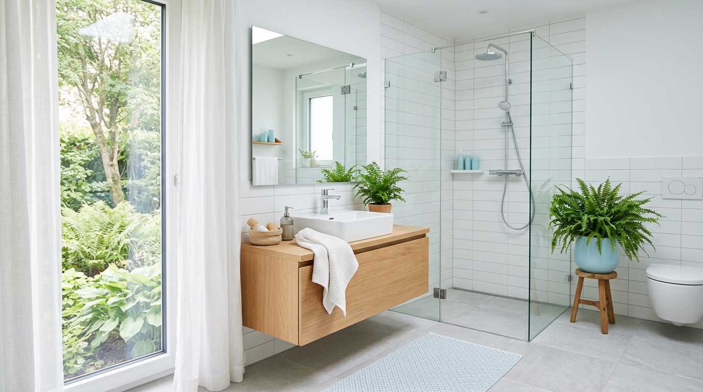 Phong thủy phòng tắm — kiểm soát thủy khí