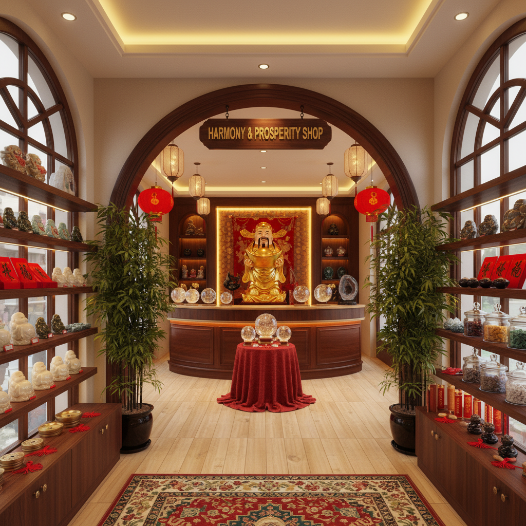 Phong thủy kinh doanh & cửa hàng — thu hút khách hàng