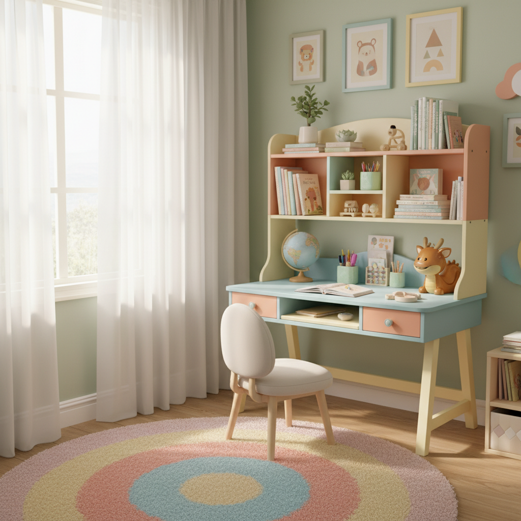 Phong thủy phòng trẻ em — học giỏi, ngủ ngon