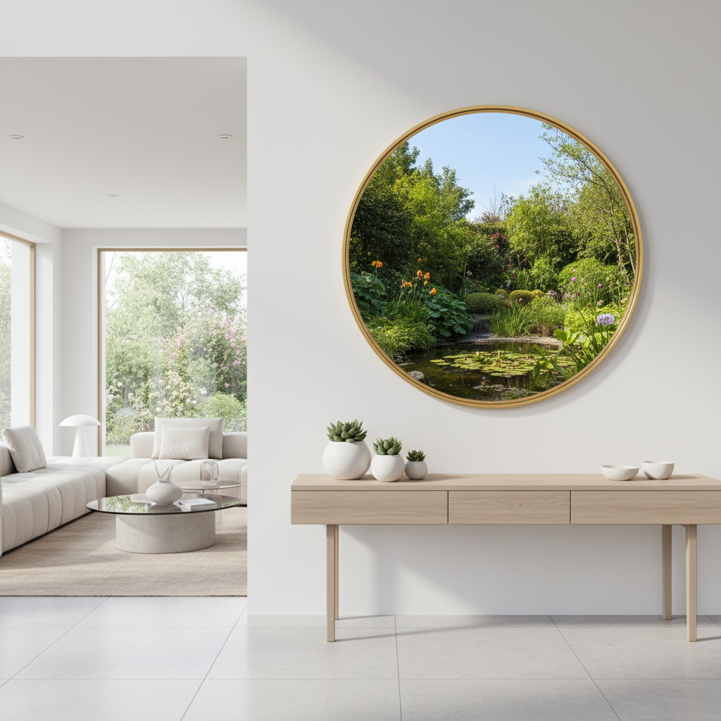 Phong thủy gương — nghệ thuật đặt gương đúng cách