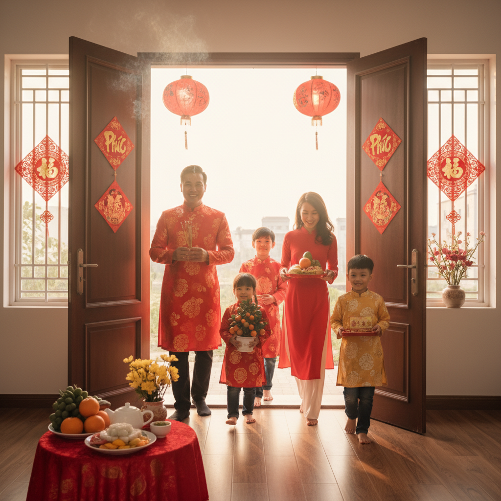 Phong thủy nhập trạch — nghi lễ chuyển nhà