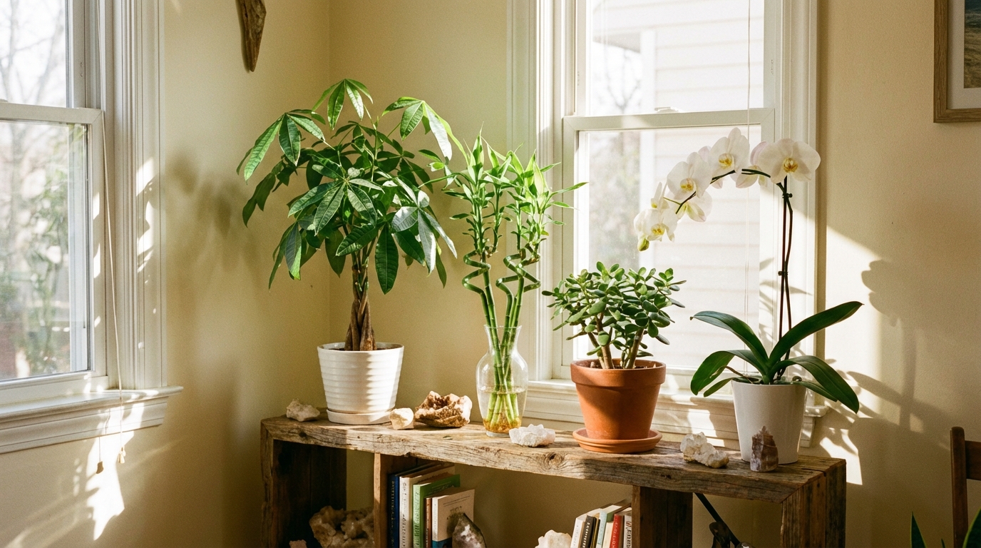 Cây phong thủy mang lại tài lộc may mắn năm 2026