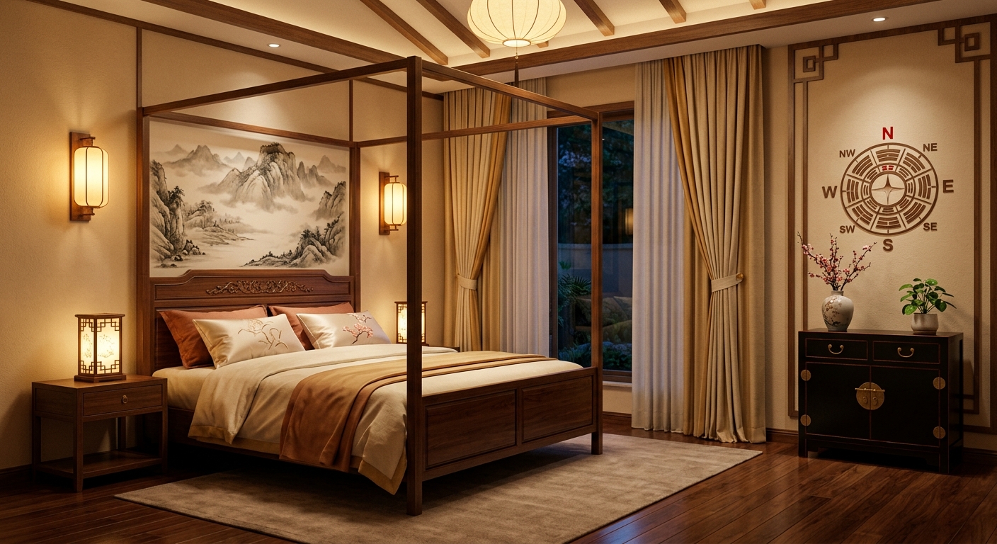 Phong thủy hướng ngủ toàn diện