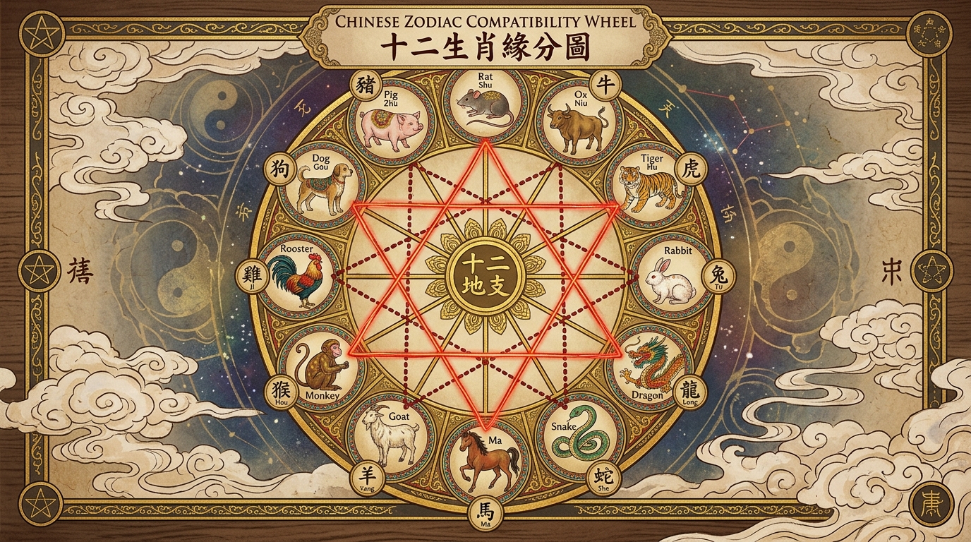 Tương hợp con giáp phong thủy