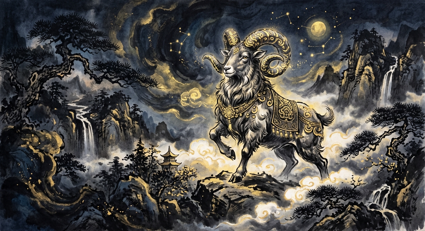 Hình minh họa tuổi Mùi - Dê phong thủy 2026